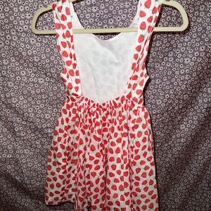 Strawberry girls dress